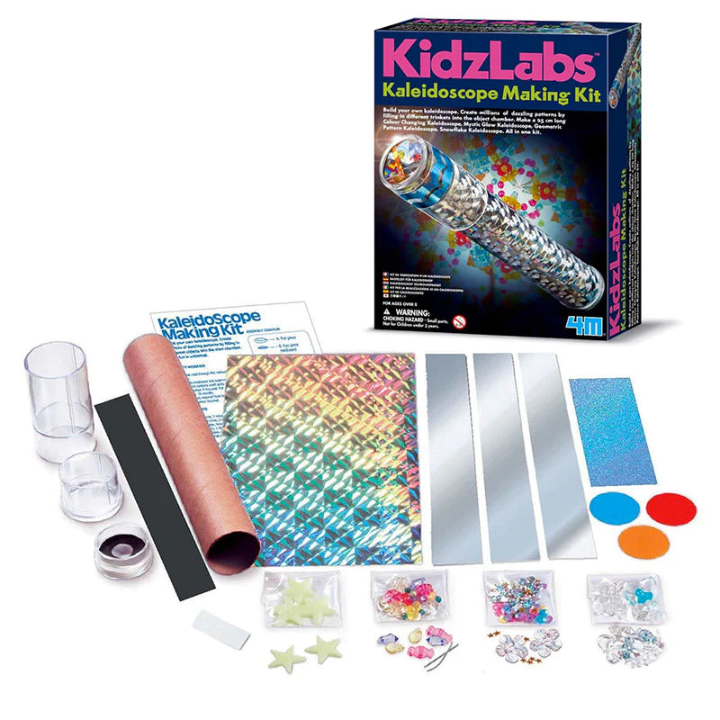 Kidz labs store kaleidoscope making kit