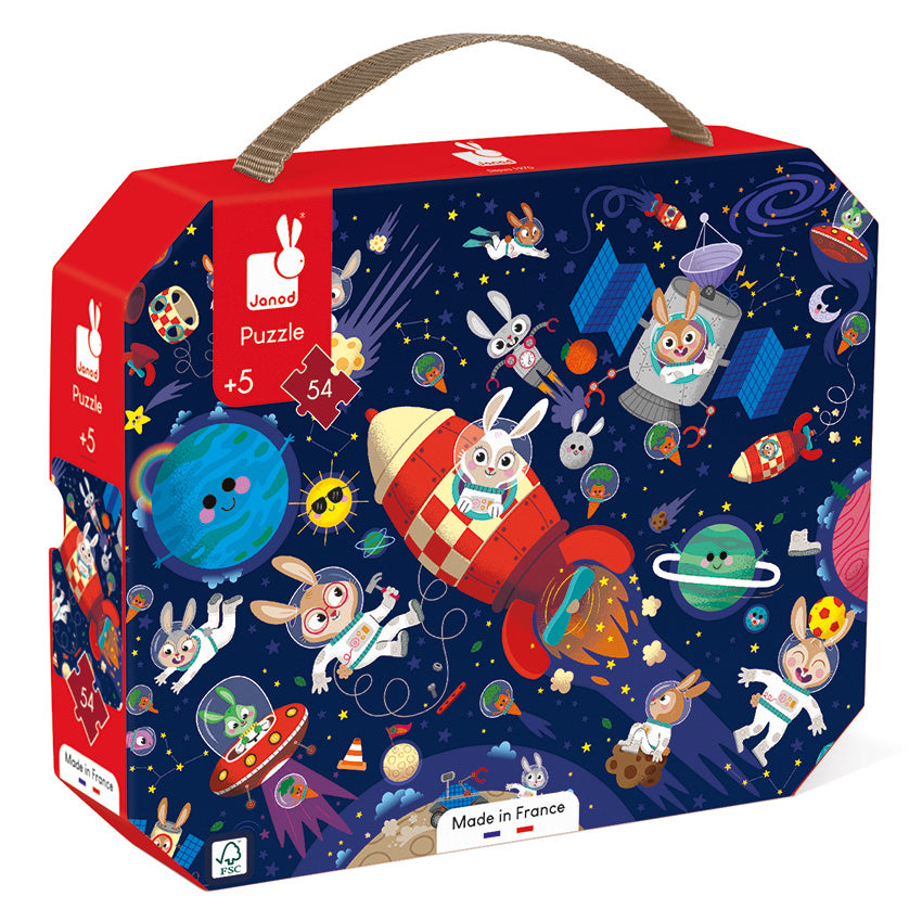 Rocket Suitcase Puzzle