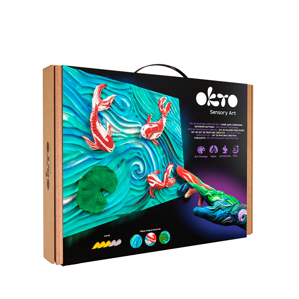 Sensory Art Creative Set - Koi Carps