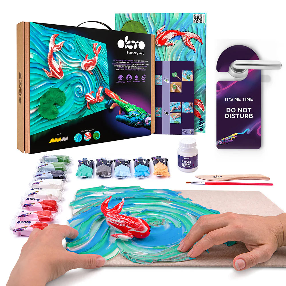 Sensory Art Creative Set - Koi Carps