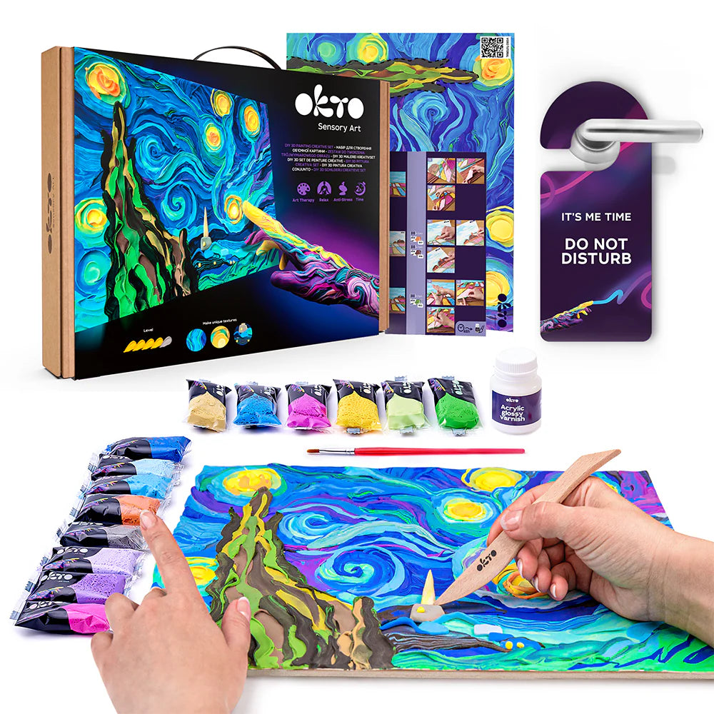 Sensory Art Creative Set - Starry Night