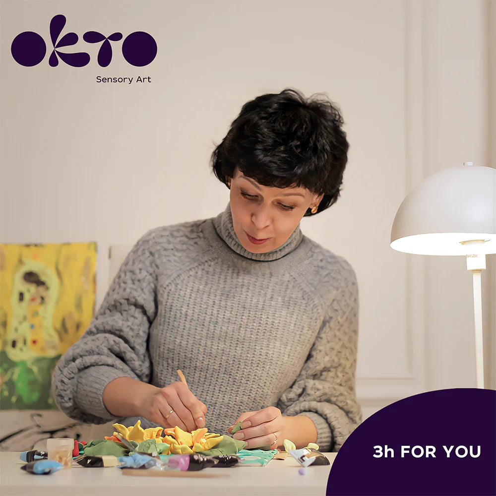 Okto - Sensory Art Creative Set - Sunflowers