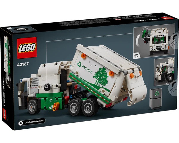 LEGO® Technic - Mack® LR Electric Garbage Truck (42167)