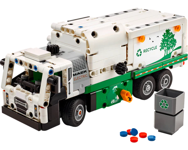 LEGO® Technic - Mack® LR Electric Garbage Truck (42167)