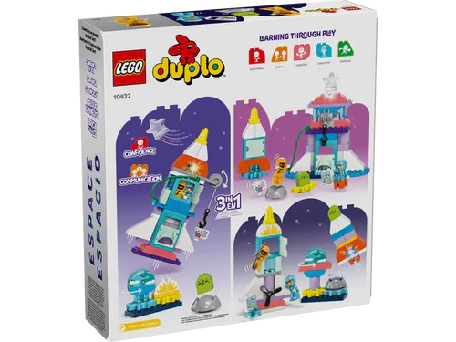 LEGO® DUPLO - 3 in 1 Space Shuttle Adventure - (10422)