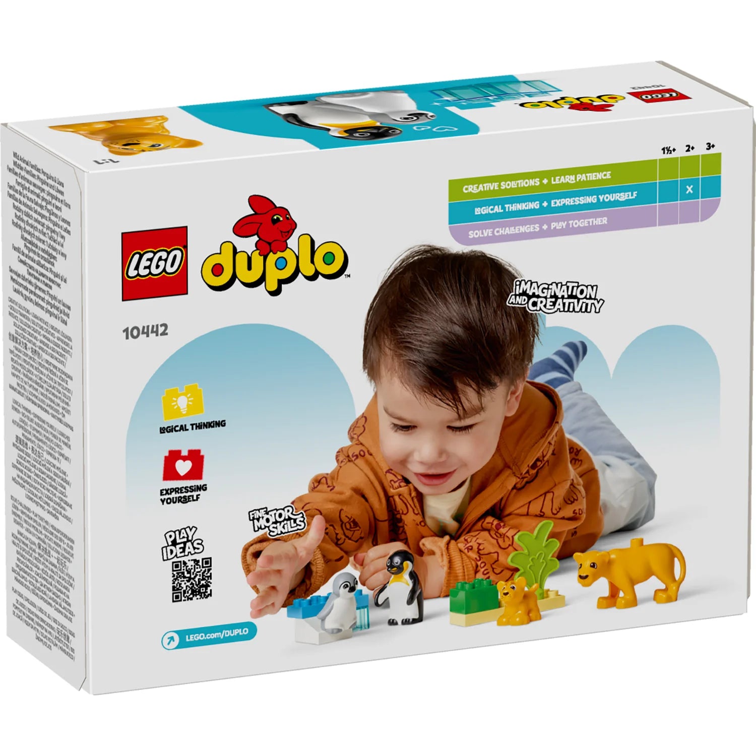 Duplo Wild Animal Families:  Penguins and Lions (10442)