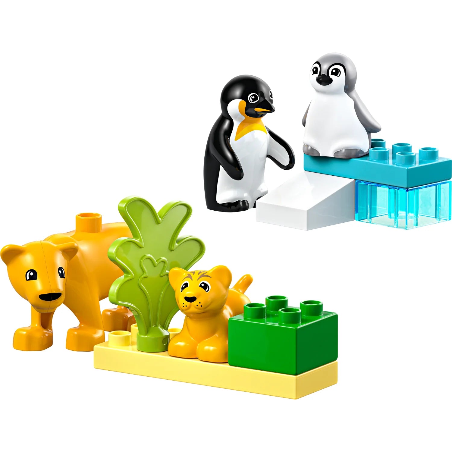 Duplo Wild Animal Families:  Penguins and Lions (10442)