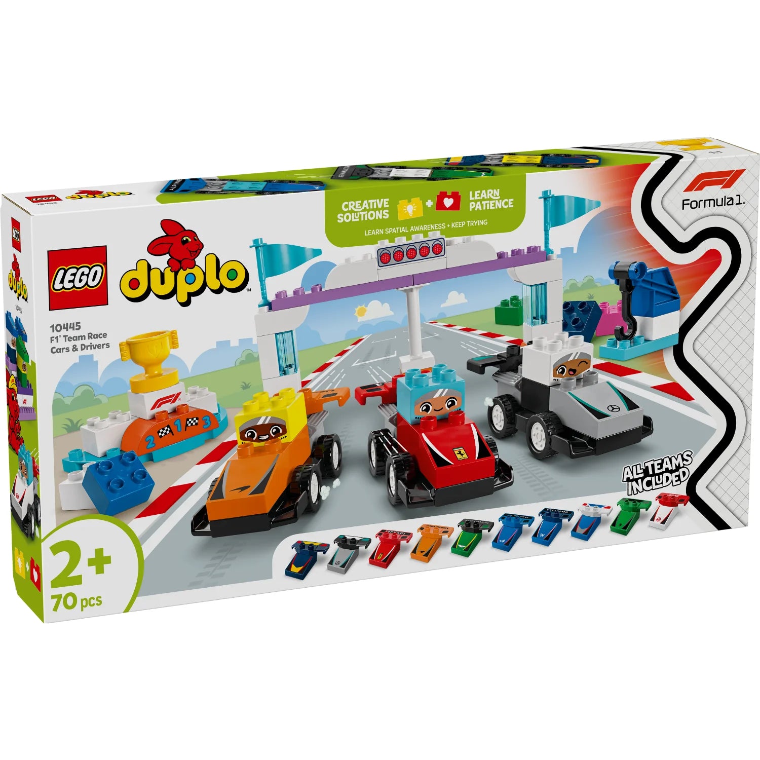 DUPLO - F1® Team Race Cars & Drivers (10445)