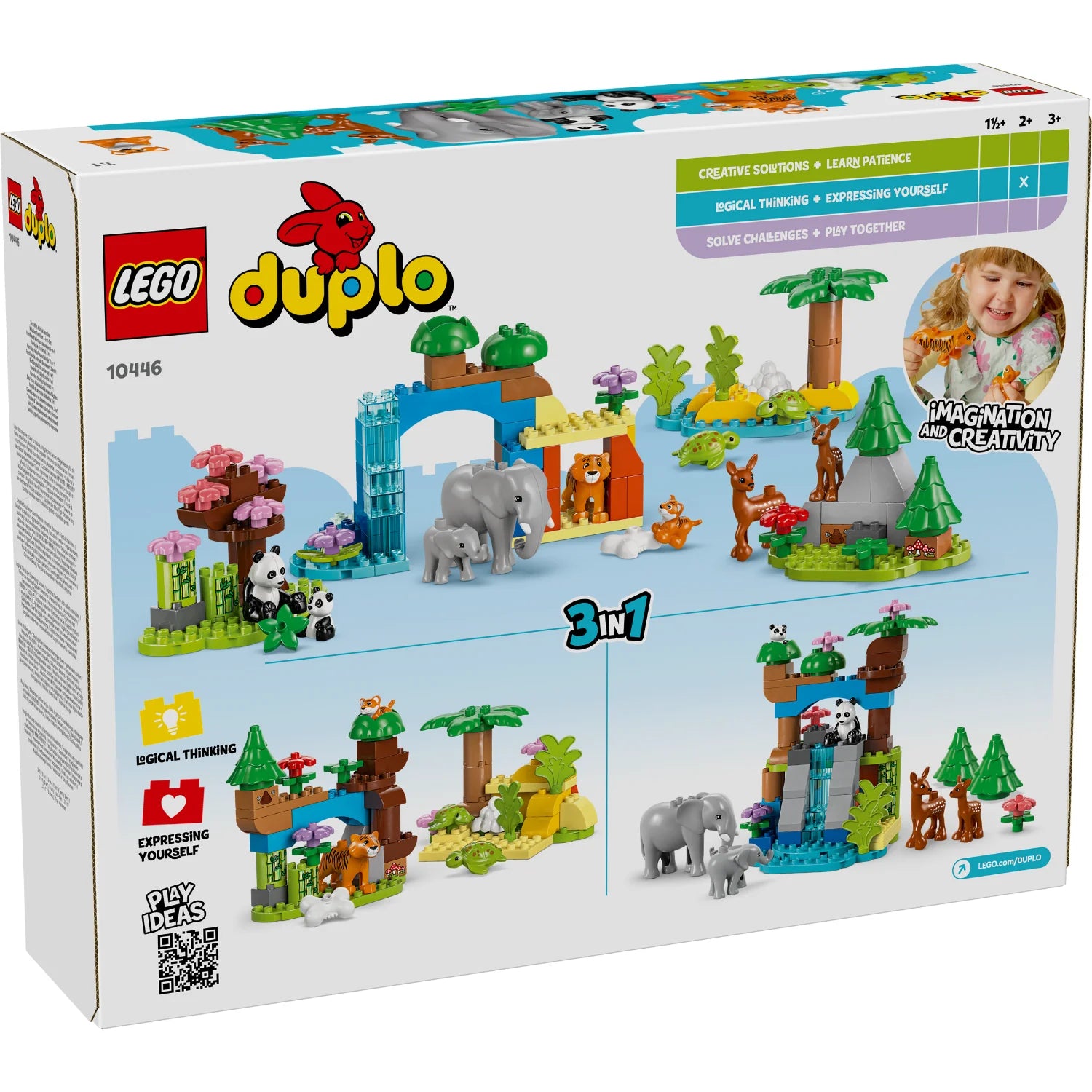 Duplo 3-in-1 Wild Animal Families (10446)