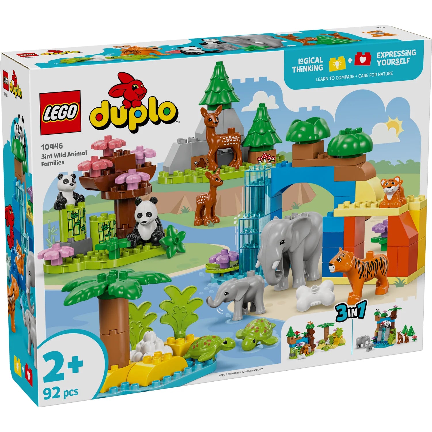 Duplo 3-in-1 Wild Animal Families (10446)