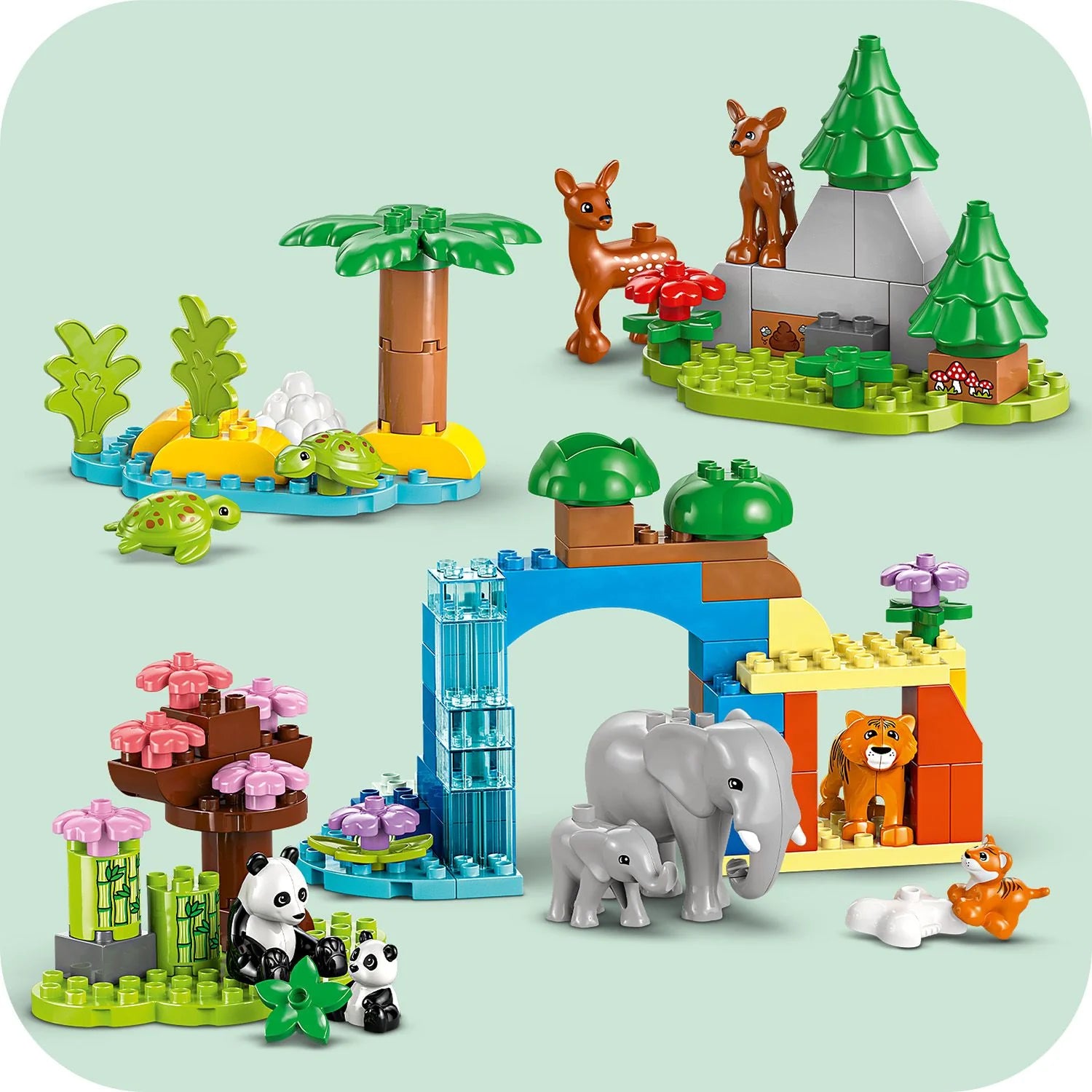 Duplo 3-in-1 Wild Animal Families (10446)