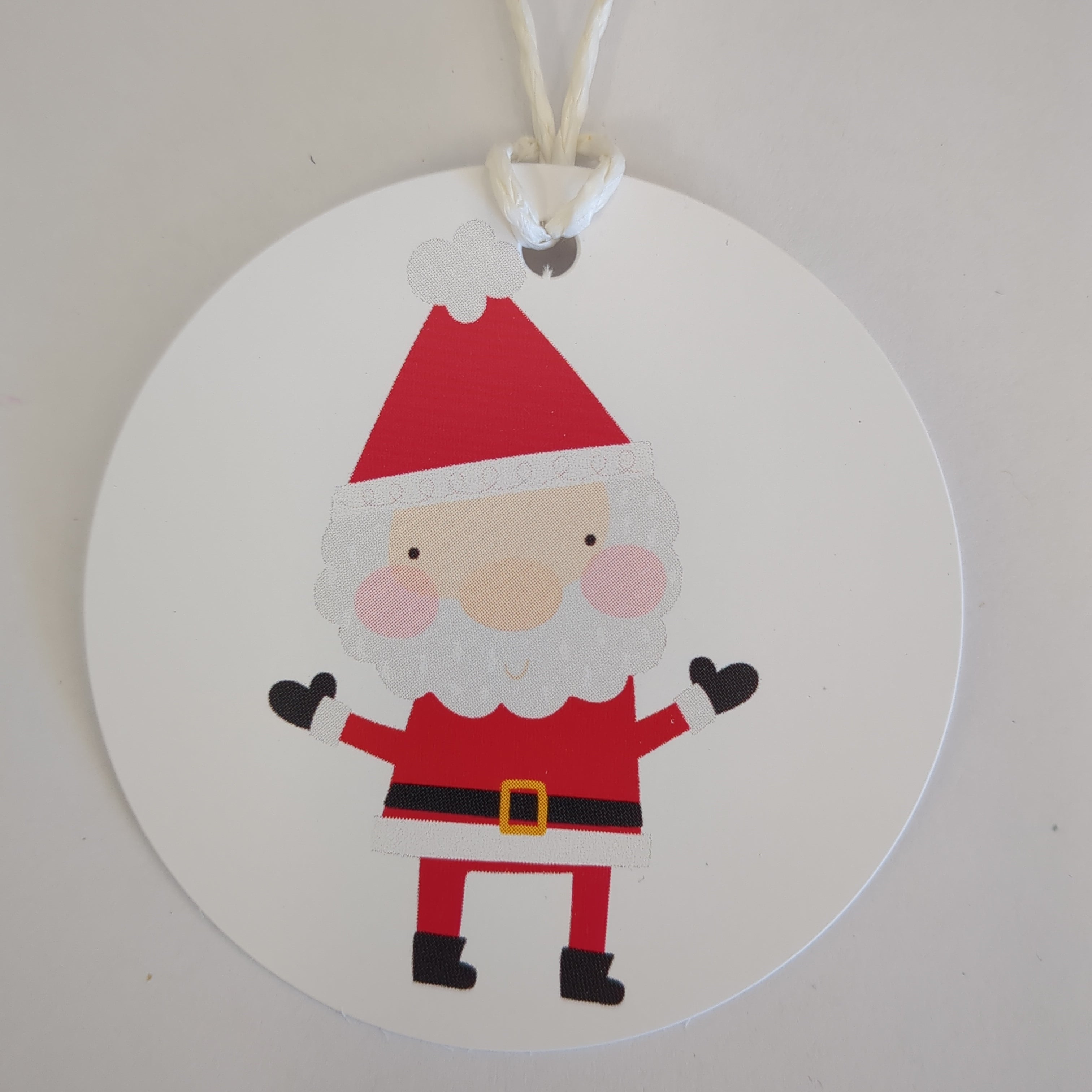 Gift Tag - Santa