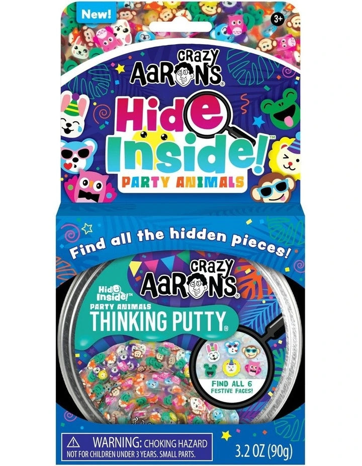 Crazy Aaron's Putty - Party Animals - Hide Inside