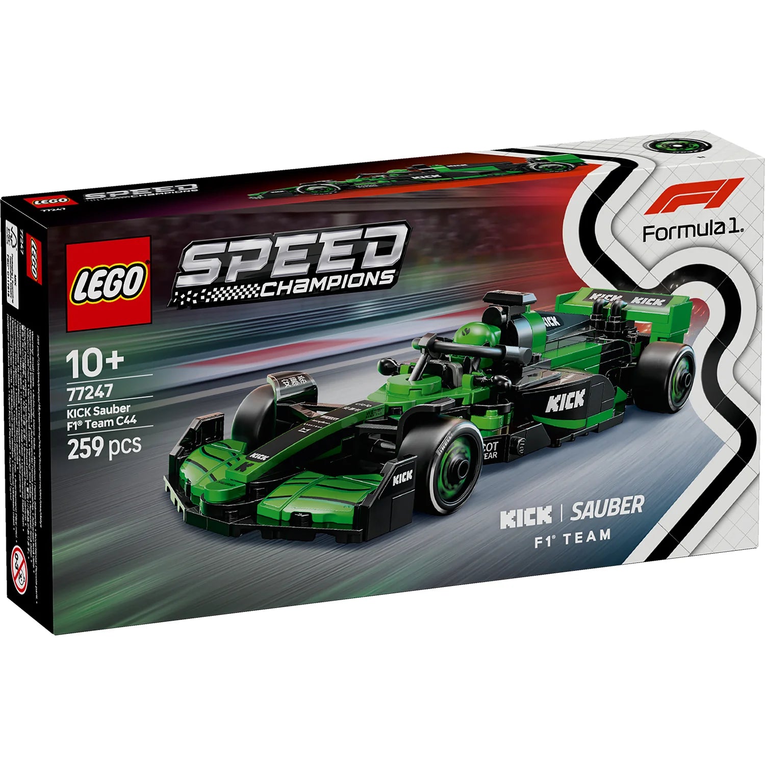 Speed Champions KICK Sauber F1® Team C44 Race Car (77247)