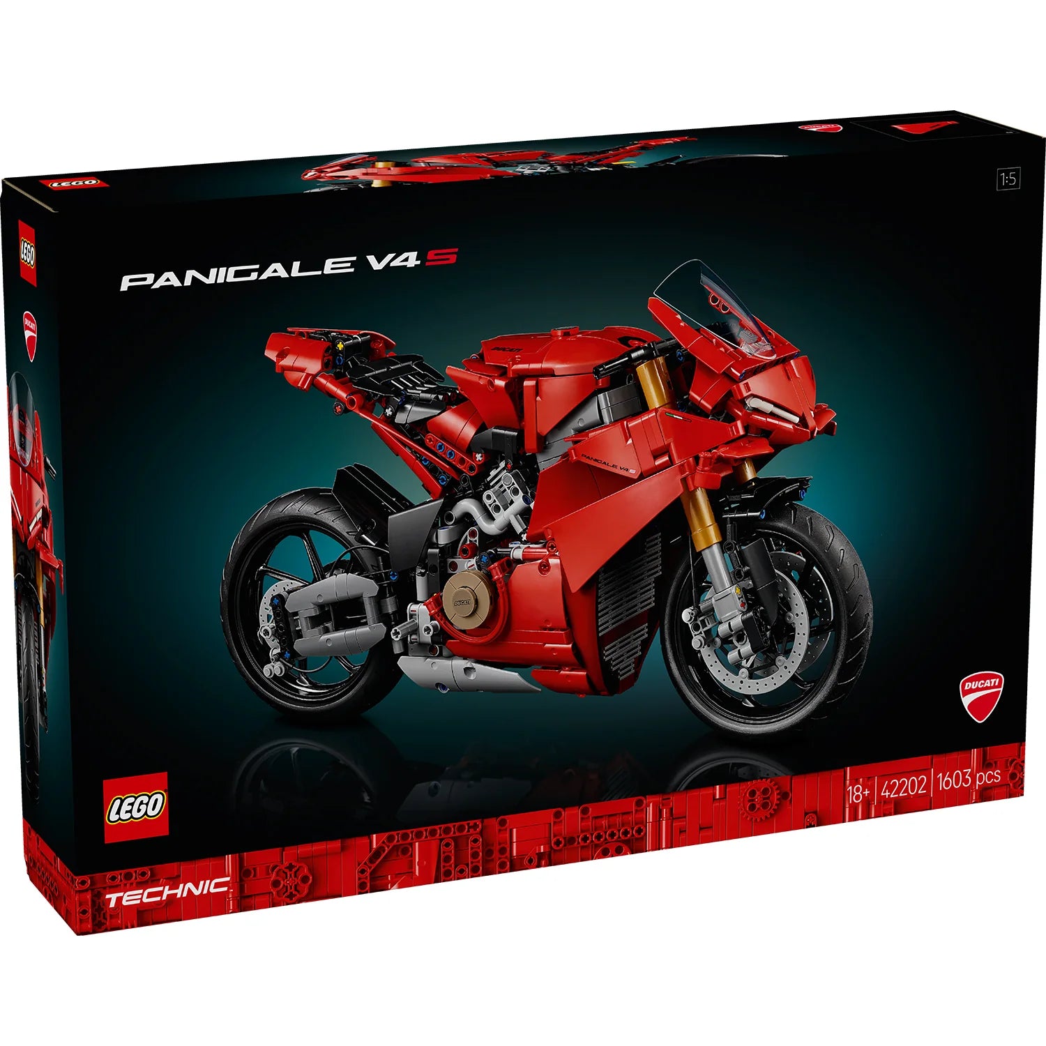 Technic™ Ducati Panigale V4 S Motorcycle (42202)