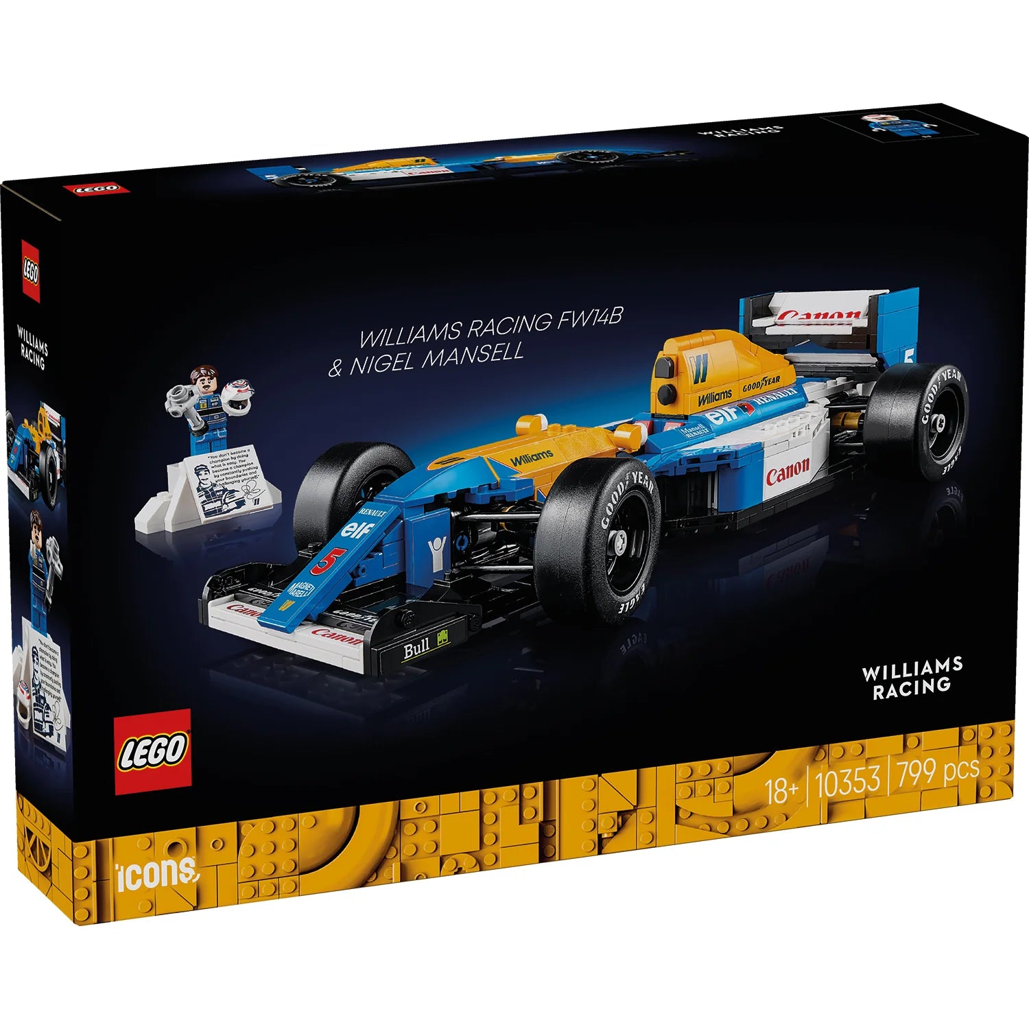 Williams Racing FW14B & Nigel Mansell (10353)