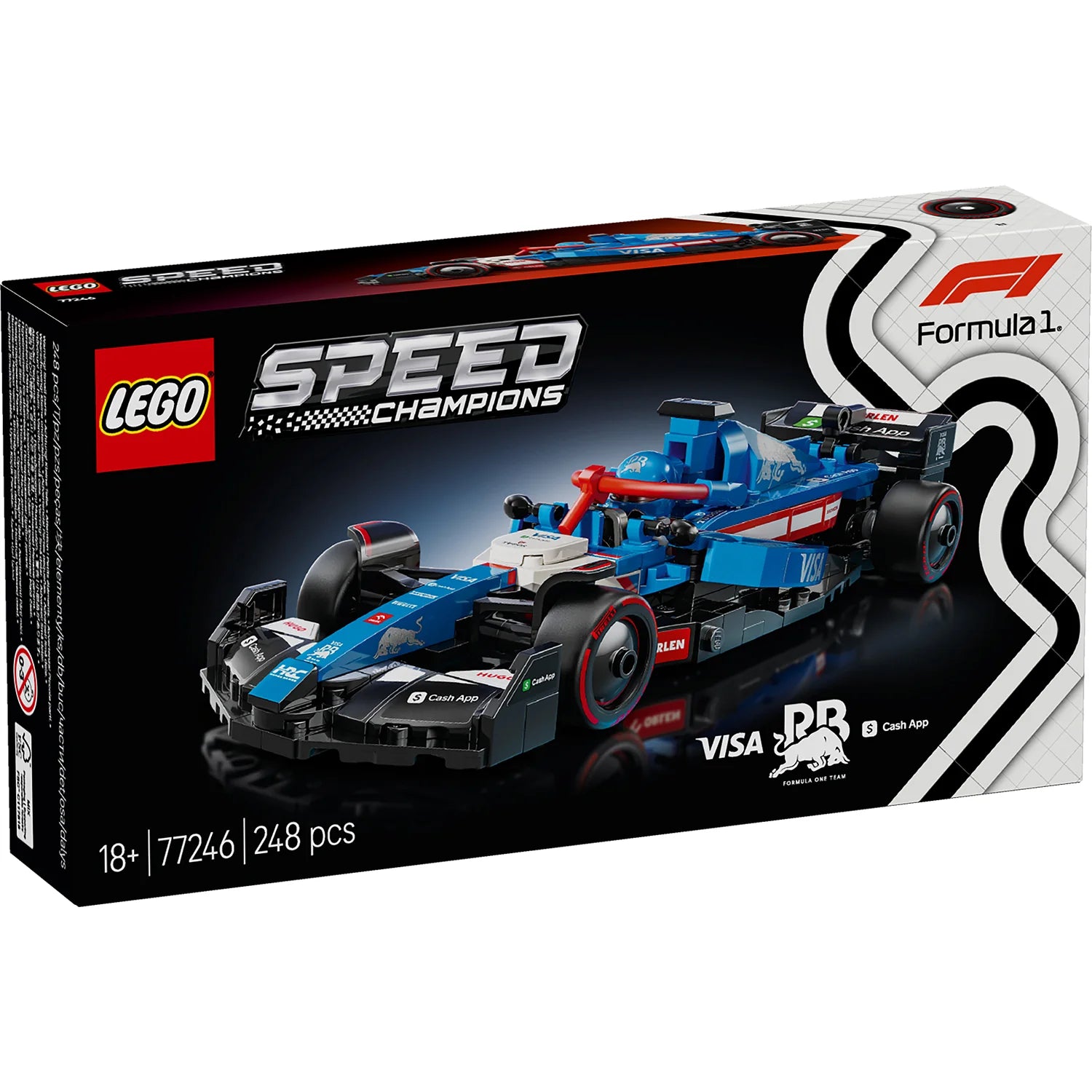 Speed Champions Visa Cash App RB VCARB 01 F1® Race Car (77246)