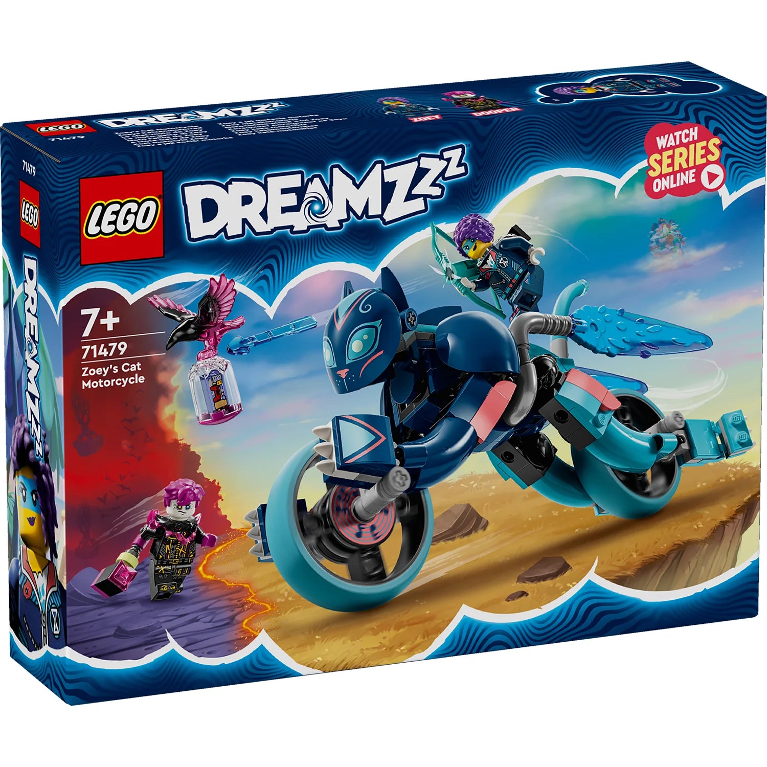 DREAMZzz™ - Zoey’s Cat Motorcycle (71479)