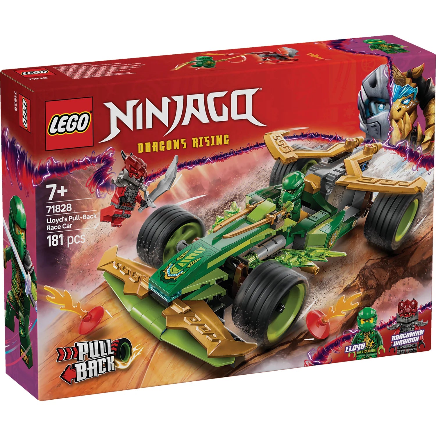 Ninjago - Lloyd's Pull-Back Race Car (71828)