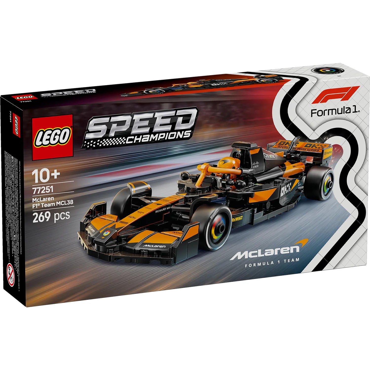 Speed Champions McLaren F1® Team MCL38 Race Car (77251)