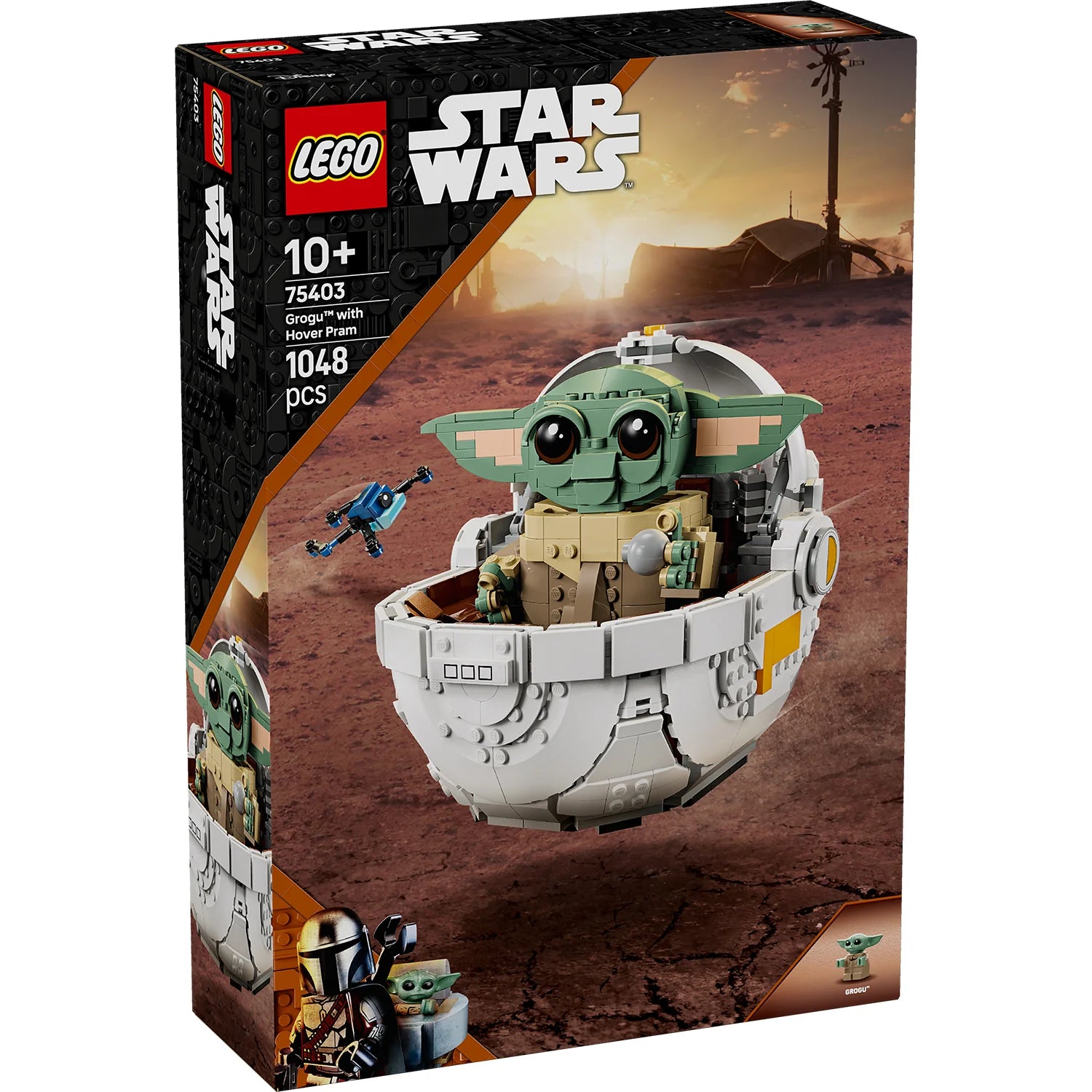 Star Wars™ Grogu™ with Hover Pram (75403)