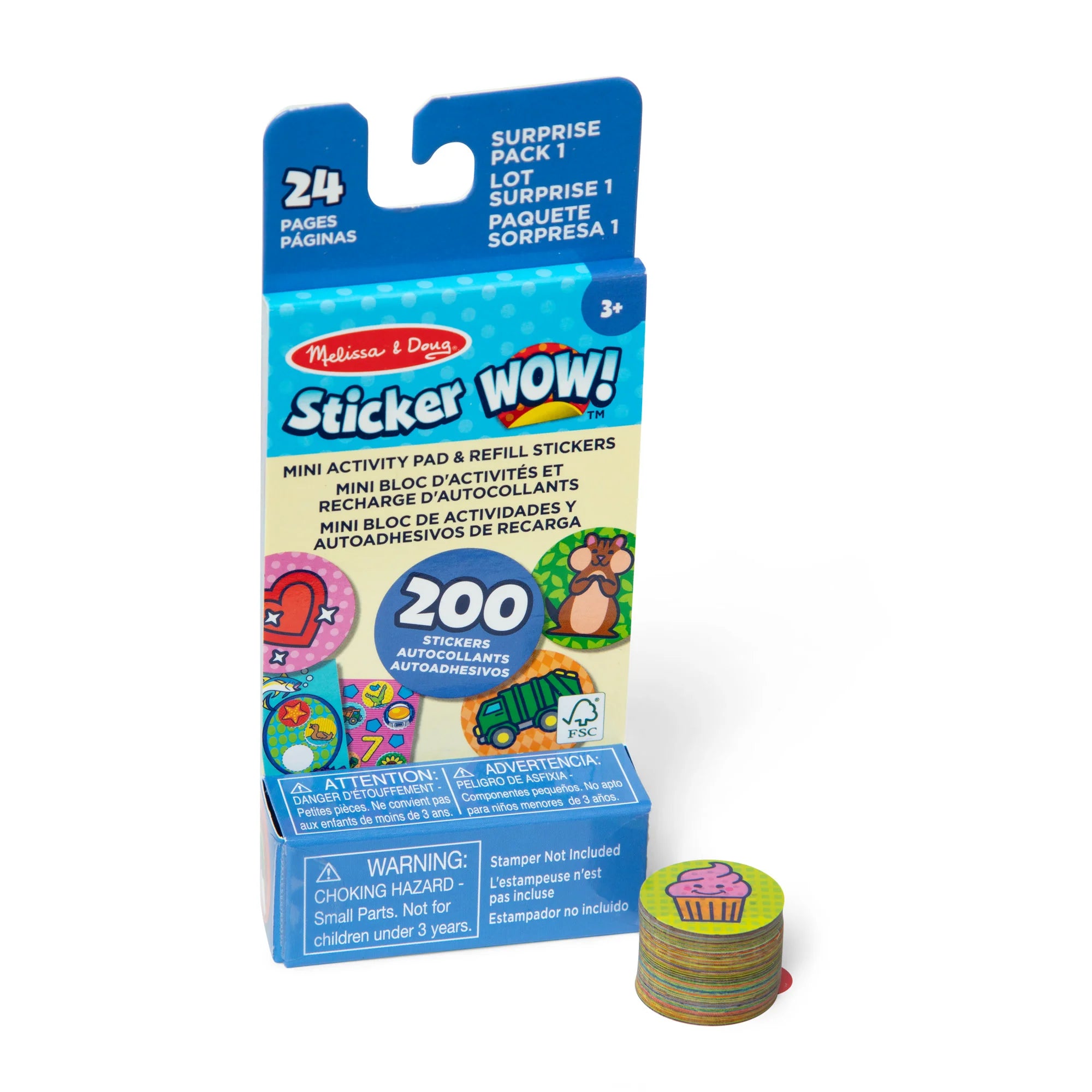 Sticker WOW! Mini Activity Pad & Refill Stickers - NEW!