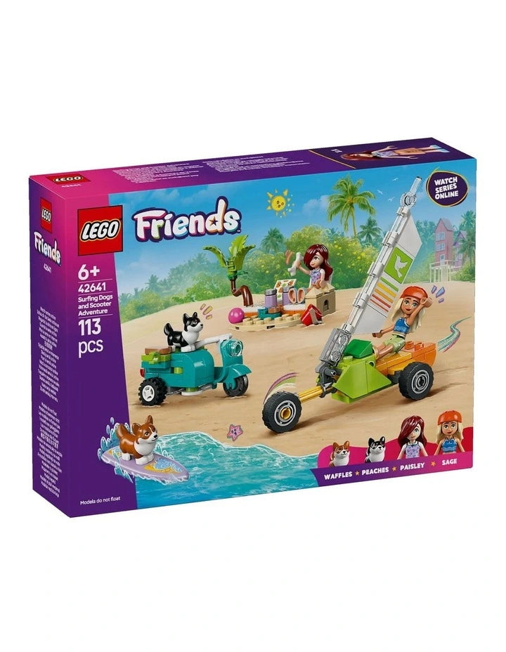 Friends™ - Surfing Dogs and Scooter Adventure (42641)