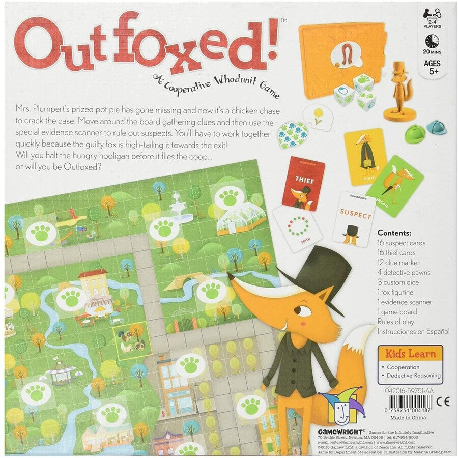 Outfoxed! - A WhoDunIt Game