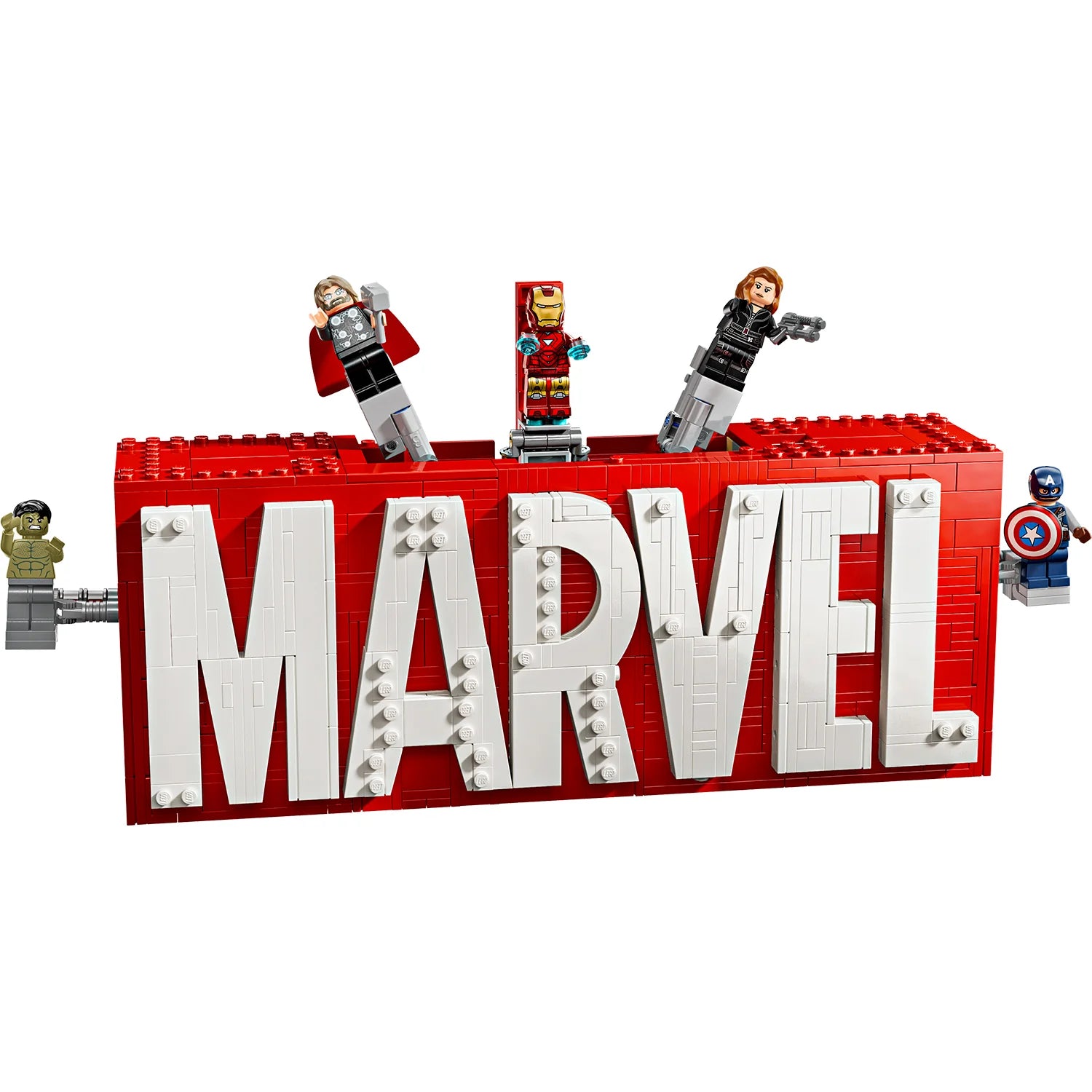 Marvel - MARVEL Logo & Minifigures (76313)