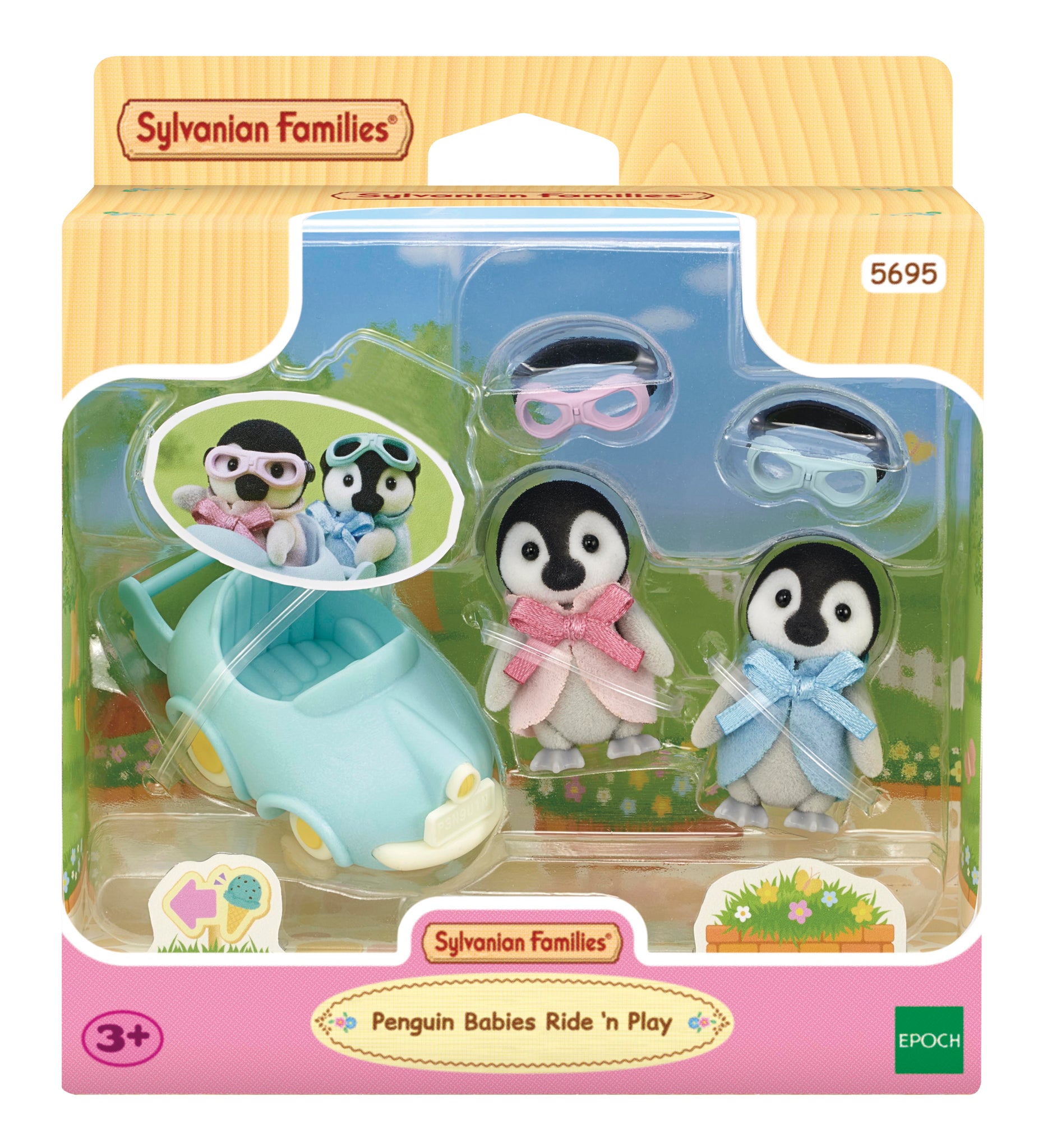 Penguin Babies Ride ‘n Play