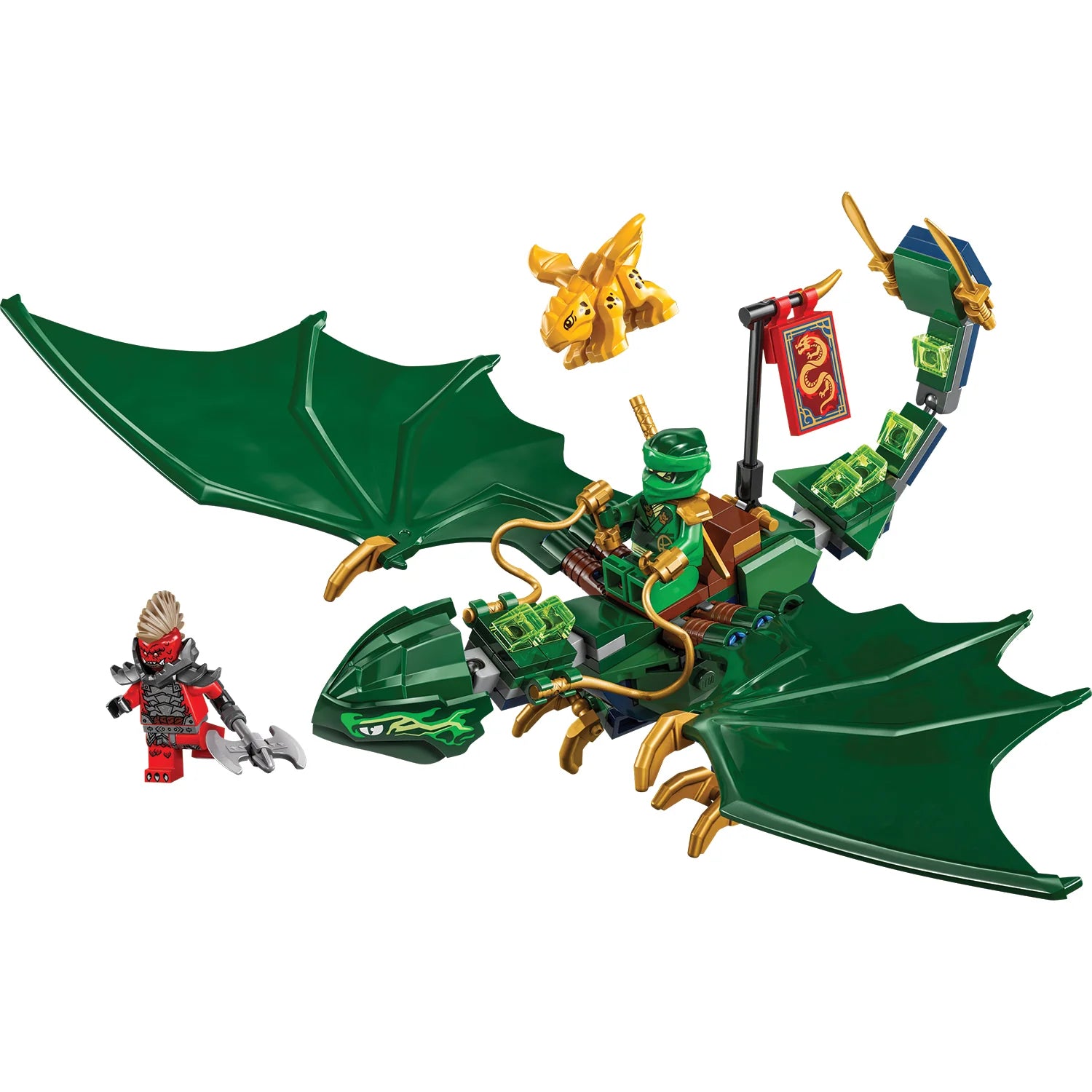 Ninjago - Lloyd's Green Forest Dragon (71829)