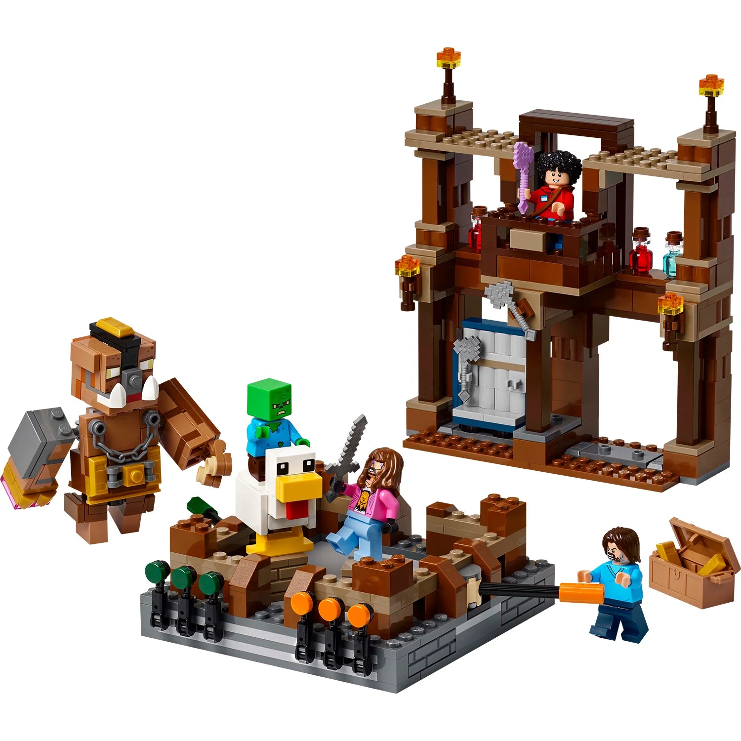 Minecraft® - The Woodland Mansion Fighting Ring (21272)