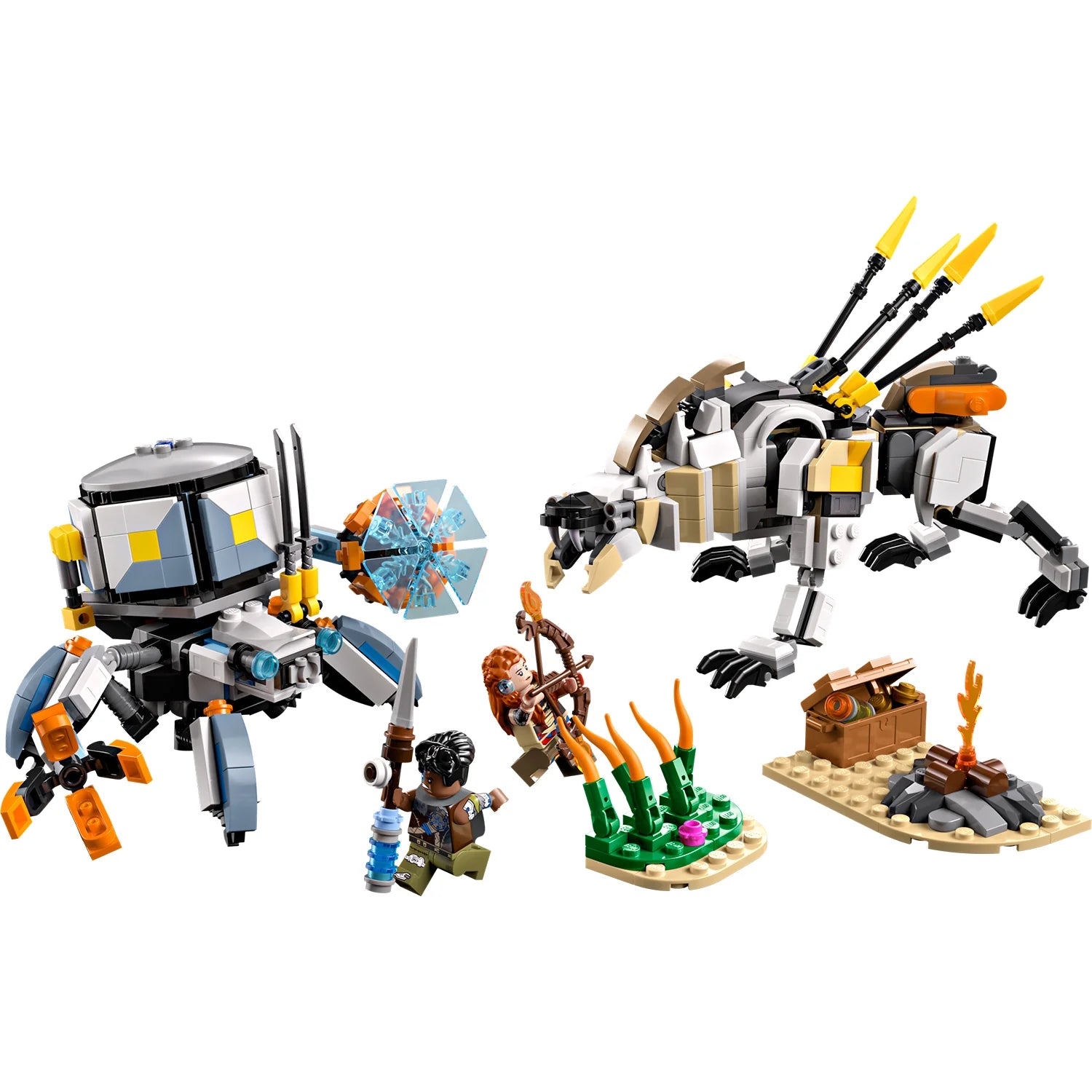 Horizon Adventures™ Aloy & Varl vs. Shell-Walker & Sawtooth (77037)