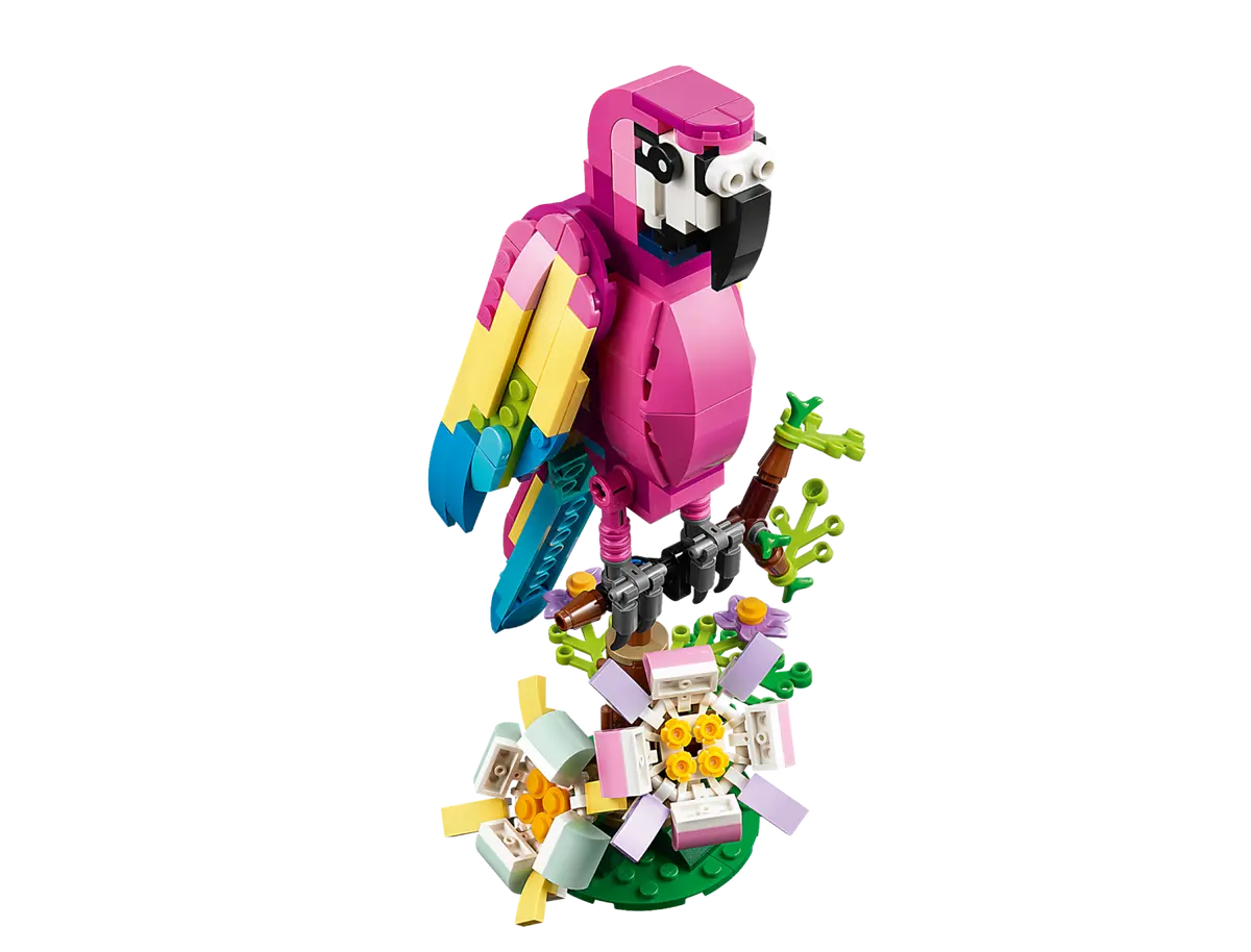 Creator 3-in-1 - Exotic Pink Parrot (31144)