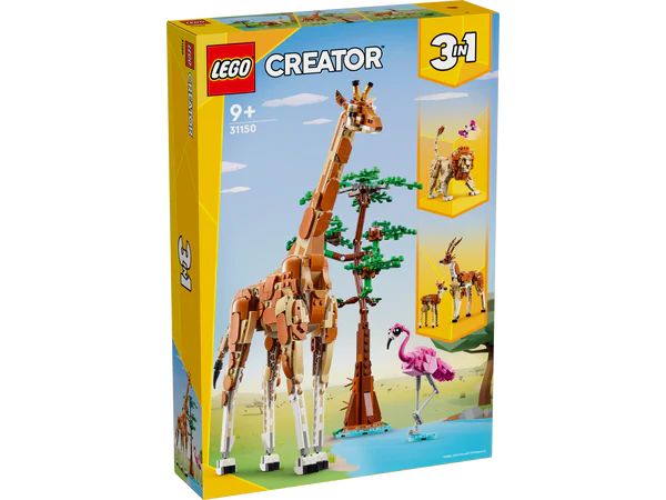 Creator 3-in-1 - Wild Safari Animals (31150)