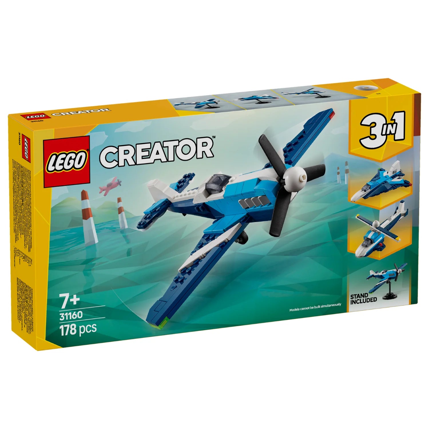 Creator 3-in-1 - Aircraft:  Race Plane (31160)