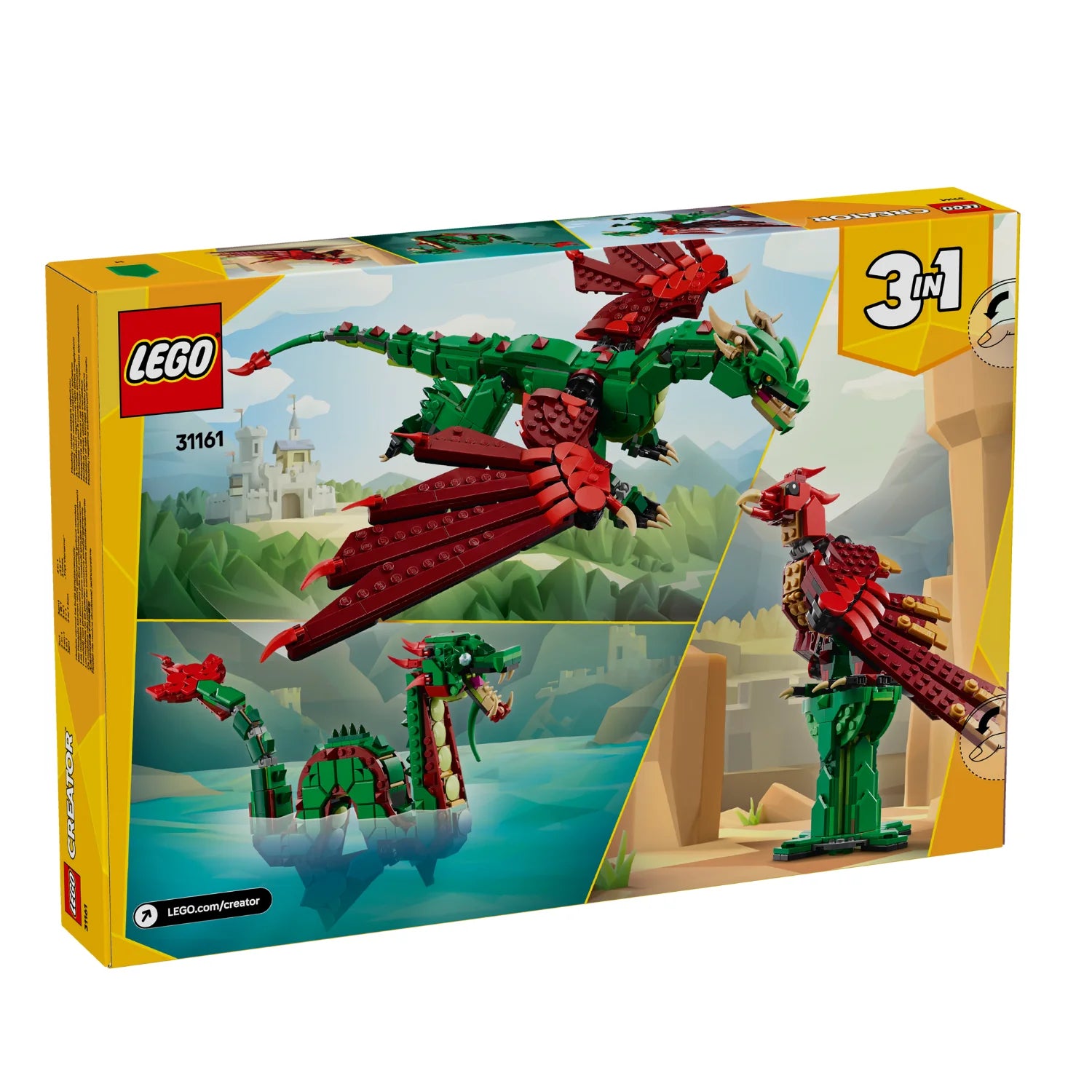 Creator 3-in-1 Medieval Dragon (31161)