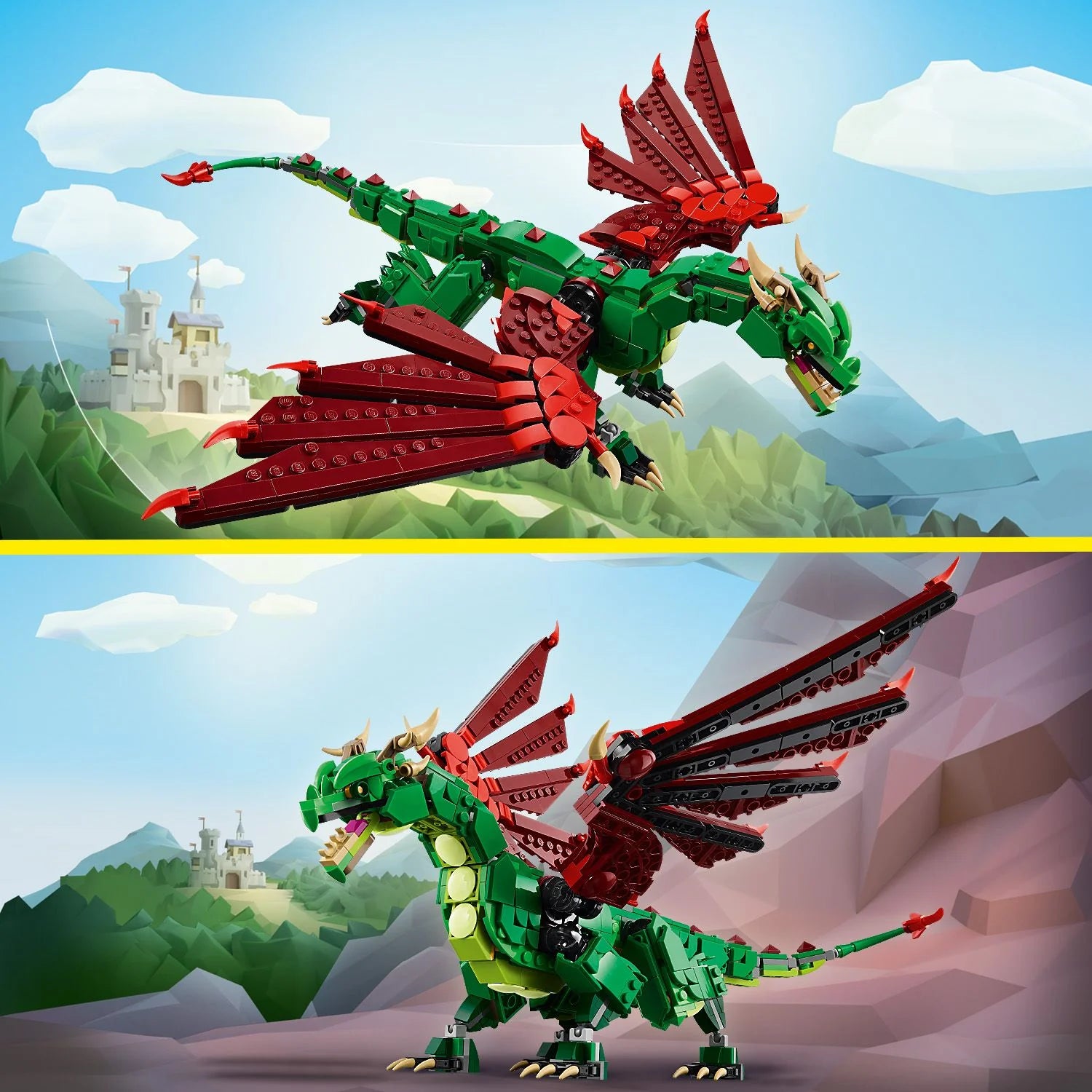 Creator 3-in-1 Medieval Dragon (31161)