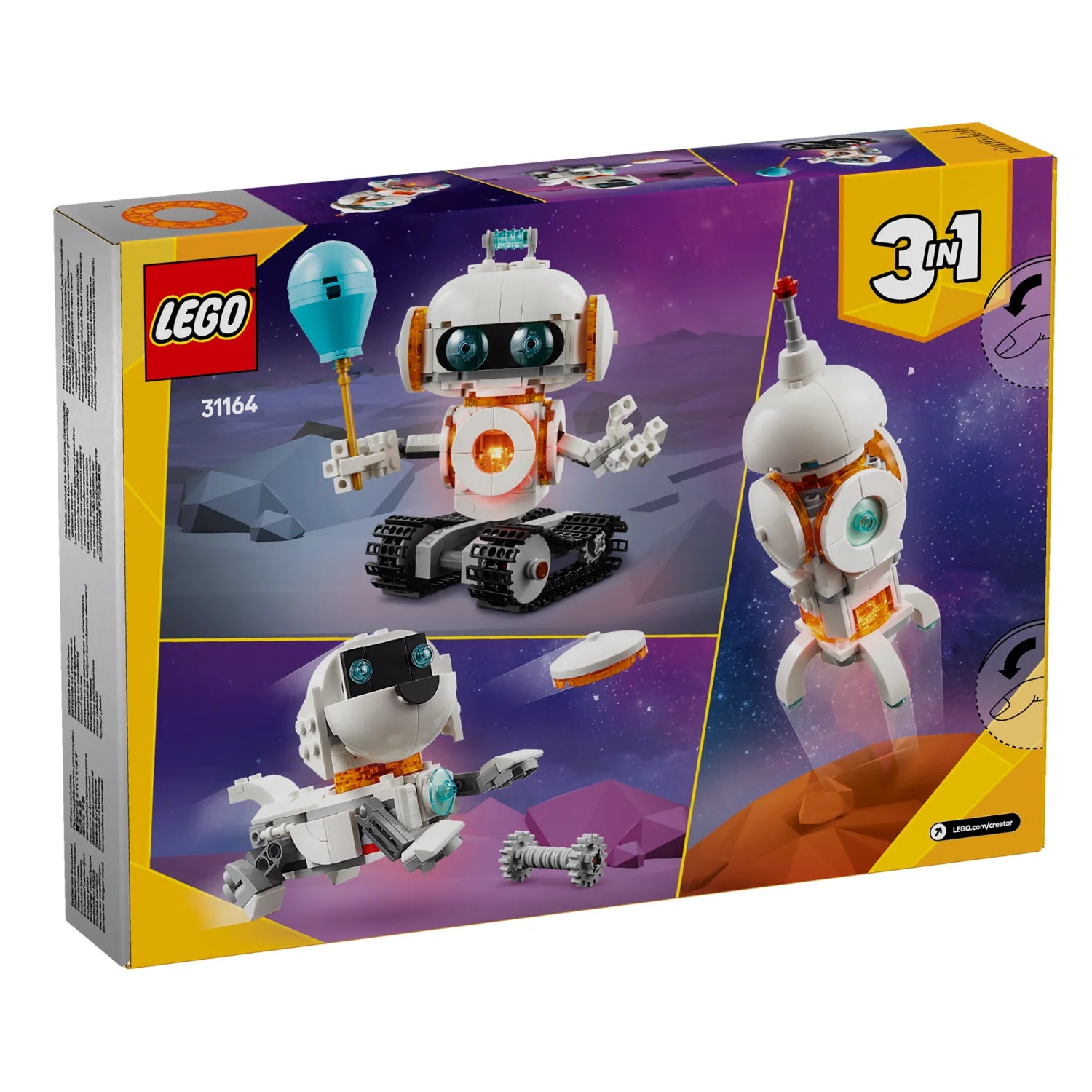 Creator 3-in-1 Space Robot (31164)