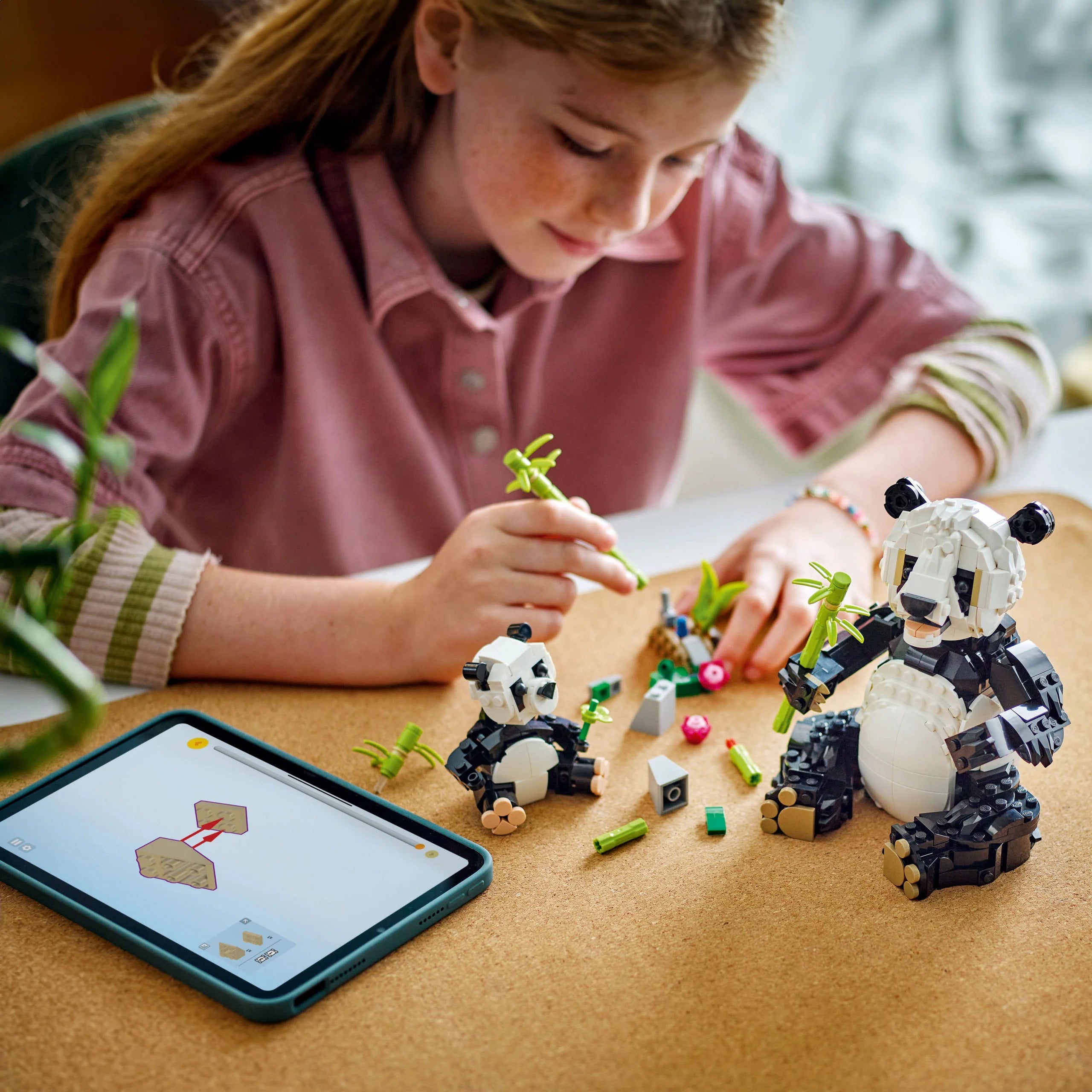 Creator 3-in-1 Wild Families:  Panda Family (31165)