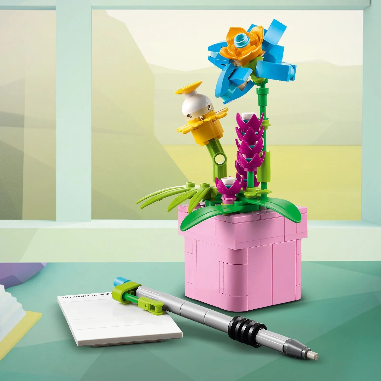 Creator 3-in-1 Typewriter with Flowers (31169)