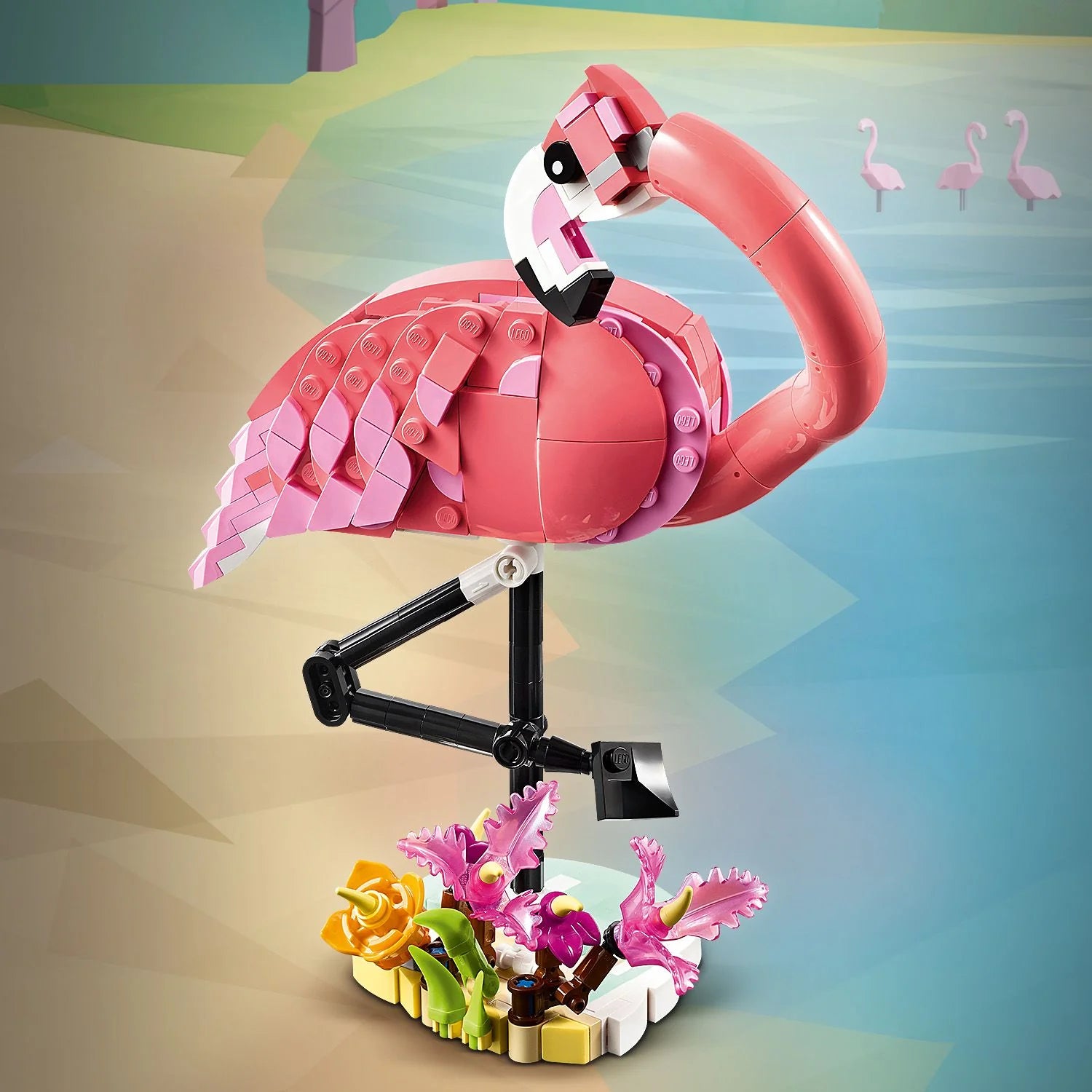 Creator 3-in-1 Wild Animals: Pink Flamingo (31170)