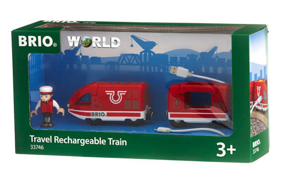 BRIO - Travel Rechargeable Train (33746) - Toot Toot Toys