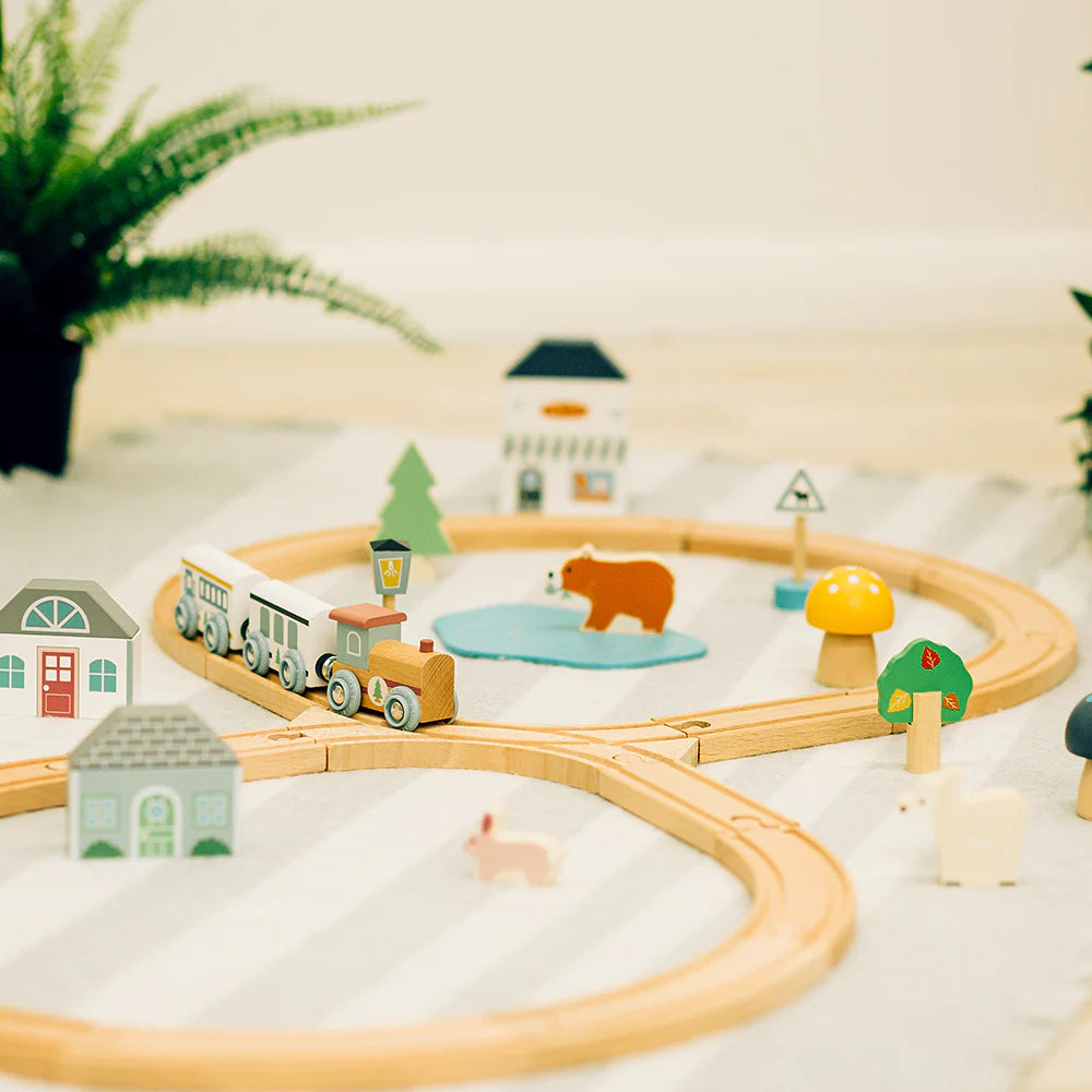 Simply Scandi Woodland Animal Train Set