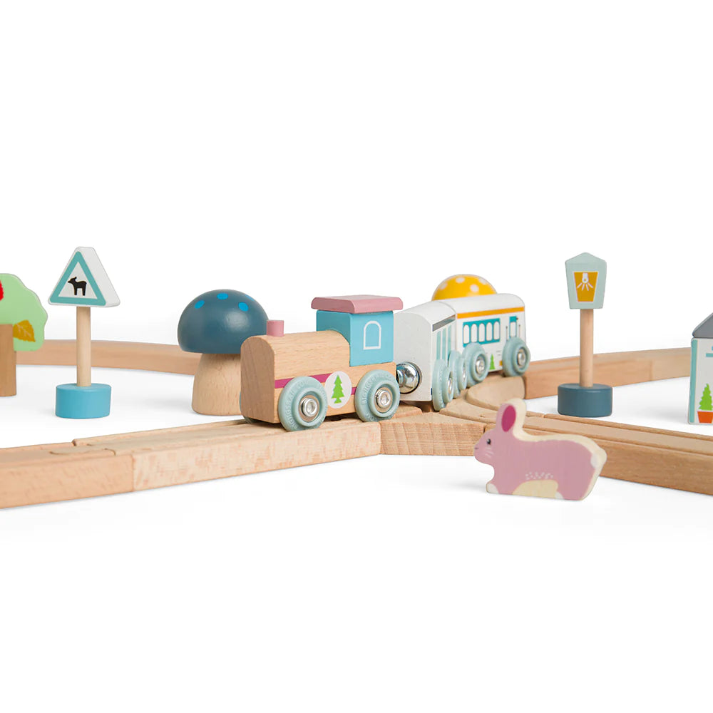 Simply Scandi Woodland Animal Train Set