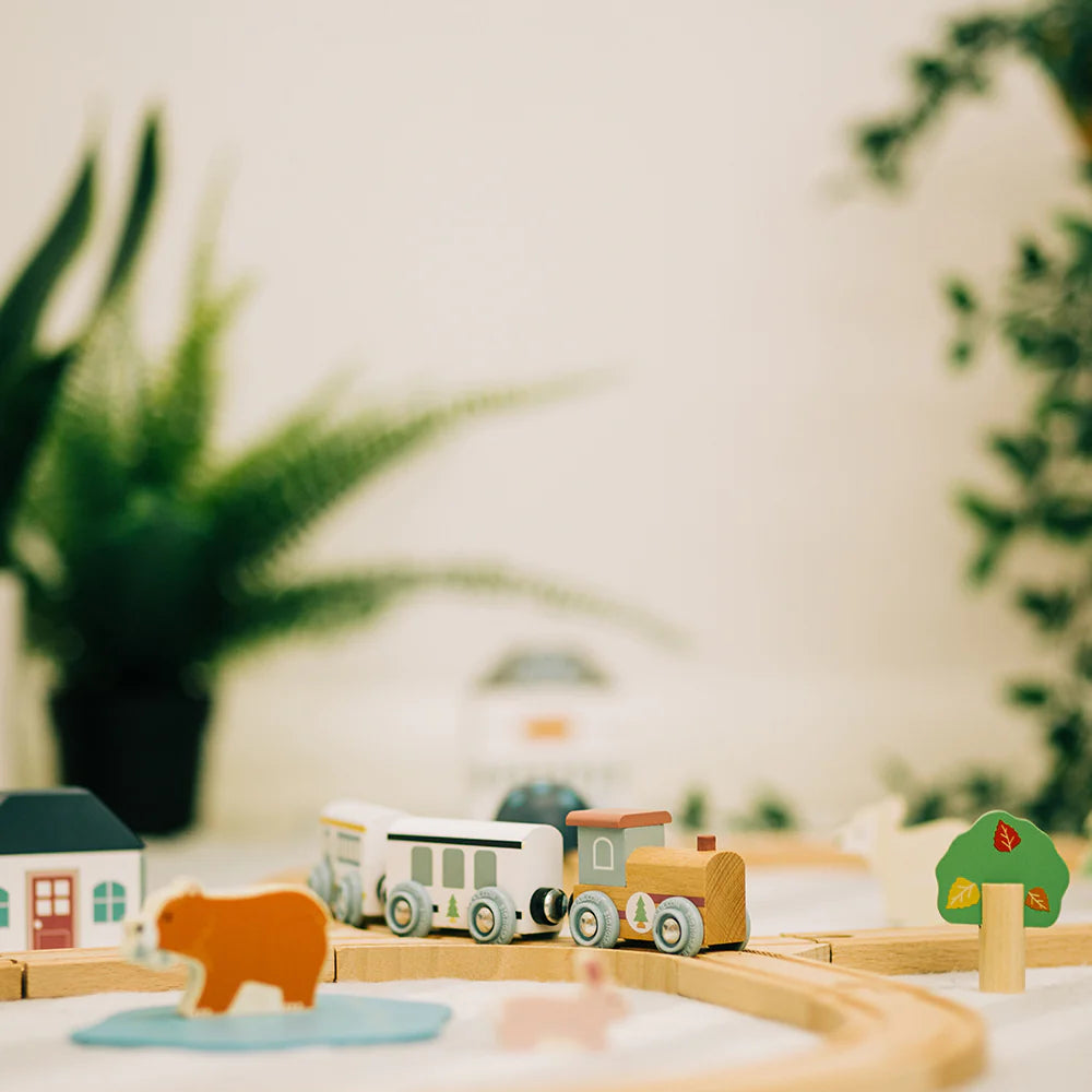 Simply Scandi Woodland Animal Train Set