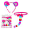Rainbow Lemur Ear & Tail Set