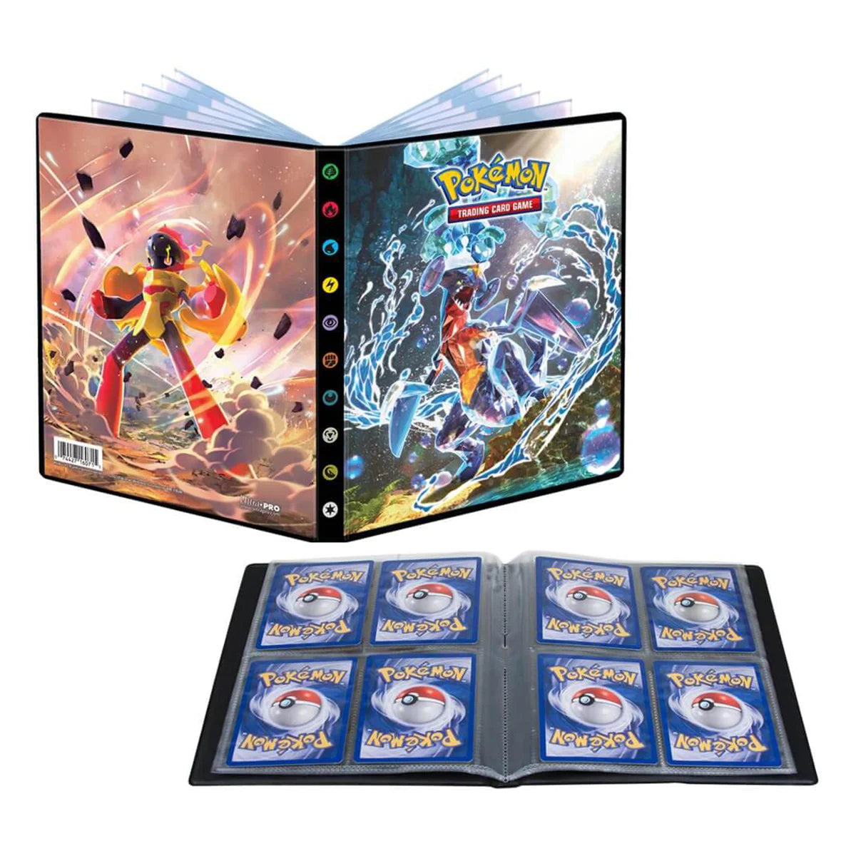 Pokémon TCG: Scarlet & Violet 4 - Paradox Rift - 4 Pocket Portfolio