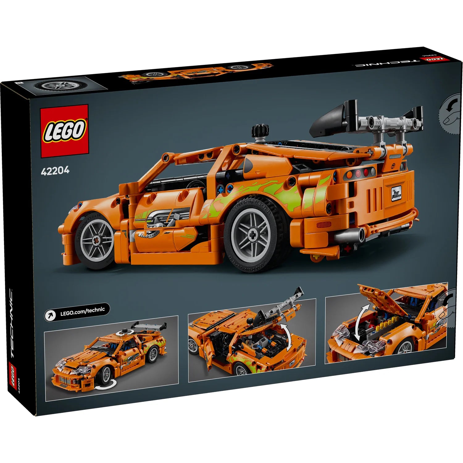 Technic™ Fast and Furious Toyota Supra MK4 (42204)