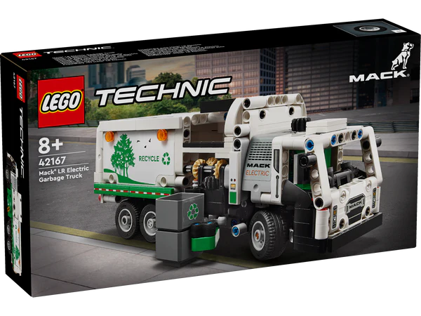 LEGO® Technic - Mack® LR Electric Garbage Truck (42167)